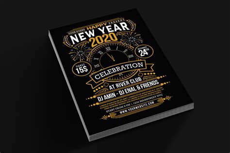 New Year 2020 Party Celebration By Muhamadiqbalhidayat Thehungryjpeg