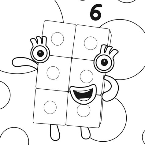 Dibujos De Numberblocks Para Colorear Para Niños Wonder