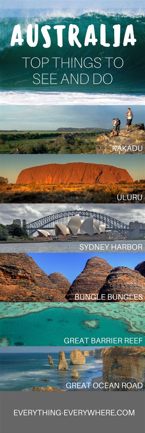 Top Things To Do In Australia Oceania Travel Australia Travel Guide Cool Places To Visit