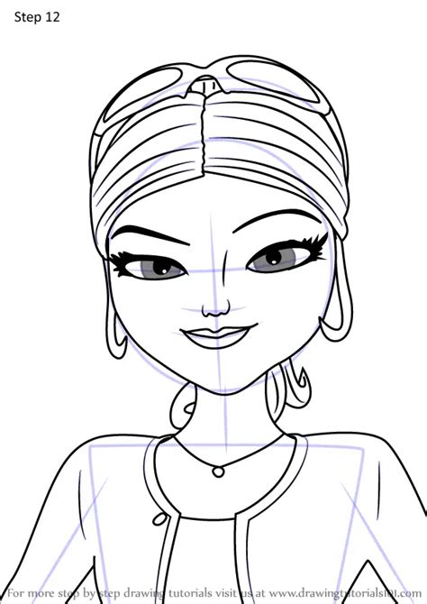 Miraculous Ladybug Chloe Coloring Pages