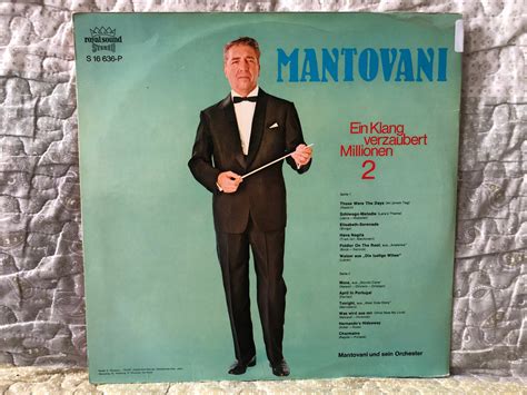 Mantovaniein Klang Verzaubert Millionen 2 Decca Lp Stereo S 16 636