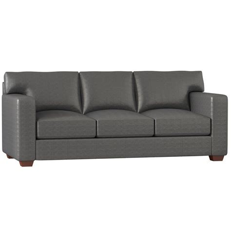 Birch Lane™ Heritage Pratt Leather Sofa And Reviews Wayfair Leather