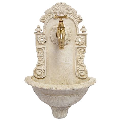 13 kg chf 20.00 plaque à poids 12 kg, fonte de fer noir chf 40.00 plaque à poids 15 kg, pour unir 2 tentes, fonte de fer noir. Kleiner Wandbrunnen Nostalgie Waschbecken Antik-Stil ...
