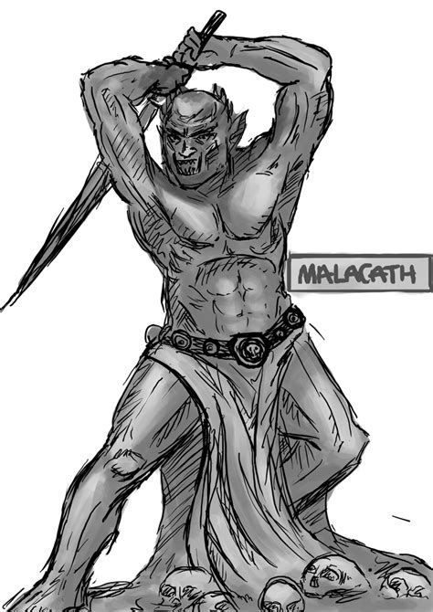 Malacath Skyrim By Badgernaut On Deviantart