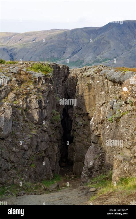 Thingvellir National Park Rift Valley In Iceland Stock Photo Alamy