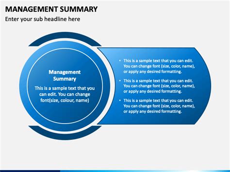 Management Summary Powerpoint Template Ppt Slides