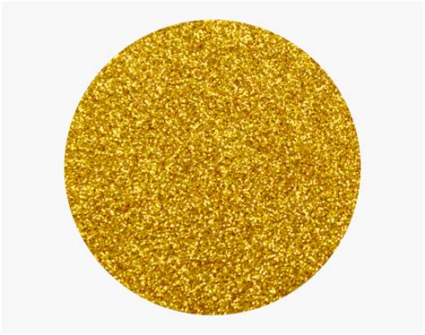 Gold Glitter Gold Yellow Glitter Artglitter Round Circle Gold