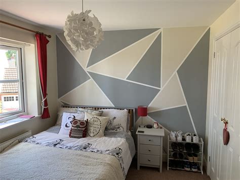 Black And White Wall Paint Designs