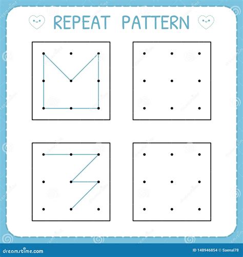 Patterns Worksheet For Kindergarten E