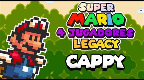 Super Mario 4 Jugadores Legacy Cappy Showcase 4j Team Youtube