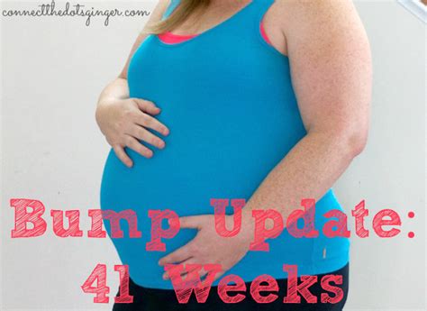 bump update 41 weeks