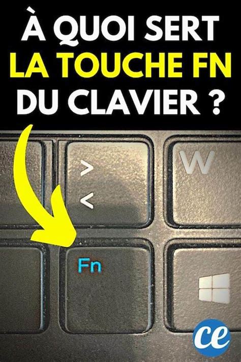 À Quoi Sert La Touche Fn Du Clavier Dordinateur Les Utilisations