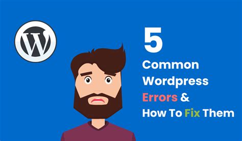 Common Wordpress Errors How To Fix Them Explained Rao Information Technology