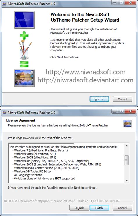 Niwradsoft Uxtheme Patcher ~ Niwradsoft Download Windows 10817