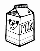 Milk Coloring Getcolorings Box Printable sketch template