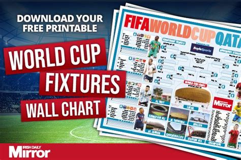 Download Your Free Printable World Cup 22 Wall Chart Now Irish Mirror
