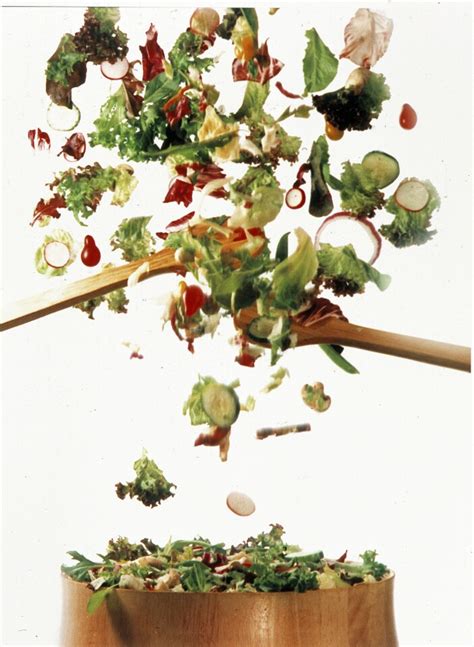 Food Photography 101 Tossing A Salad Los Angeles Times