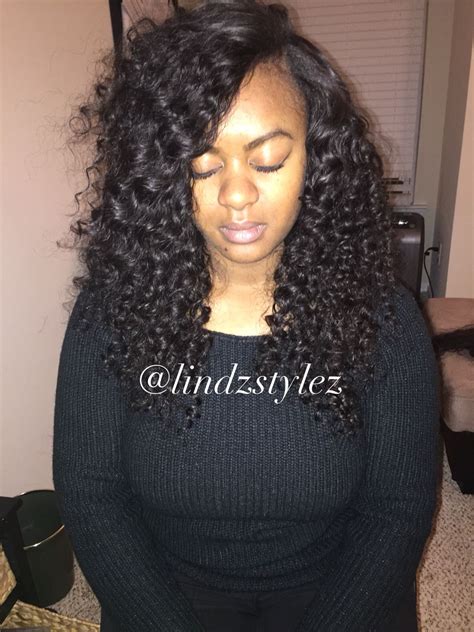 26 Curly Sew In With Side Bangs Sewing Information