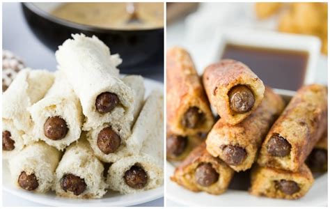 French Toast Roll Ups With Sausage The Cozy Cook