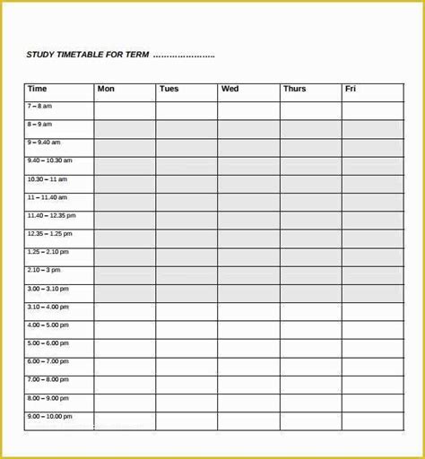 Free Time Study Template Excel Download Of Time Study Template Excel