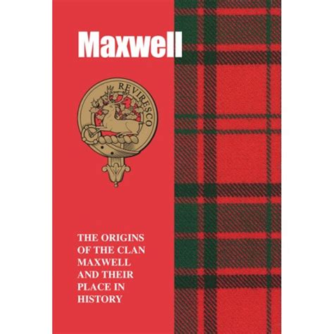 Maxwell Clan Book The Tartan Store
