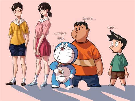 Loạt Tranh đáng Yêu Về Shizuka Cô Bé Xinh Xắn Nhất Trong Nhóm Bạn Doraemon