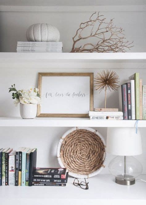 Decorating Bookshelves Without Books Decorating Bookshelves Without