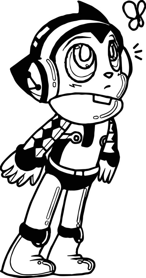 Houston astros logo coloring page from mlb category. Astro Boy Mighty Coloring Page | Astro boy, Boy coloring ...