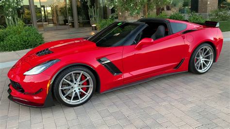 2015 Corvette Z06 7mt 1lz Red Stage 3 Aero 700hp Youtube