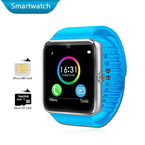 Else you will be looking crazy than smart. Android Watches Bluetooth Smart Electronics Phone Watch Waterproof Smartwatch GT08 SIM Card ...