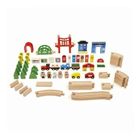 Little Tikes Real Wooden Train Table Set For Kids Deluxe Meses Sin