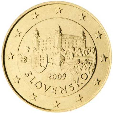 Slovensko 2 Euro Münze Wert 2 Euro Münze Österreich Geld Wert