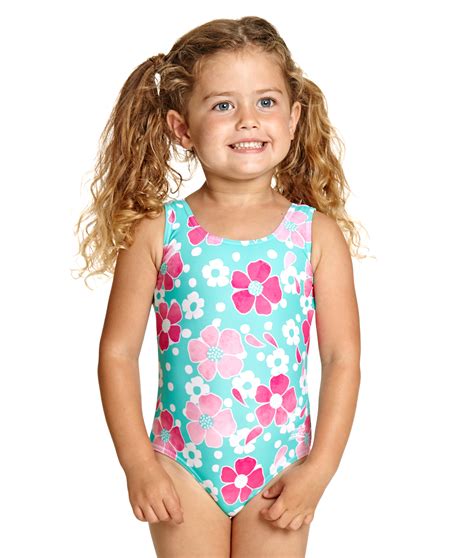Zoggs Toddler Girls Petal Magic Scoopback Swimsuit Dolphin Swimware