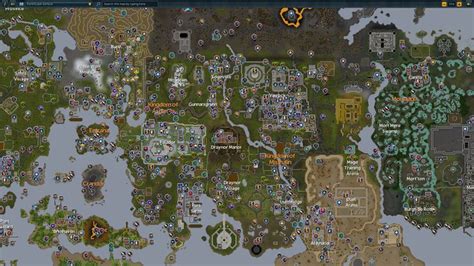Open The Map In Osrs To Find Your Way Around Gielinor Chm