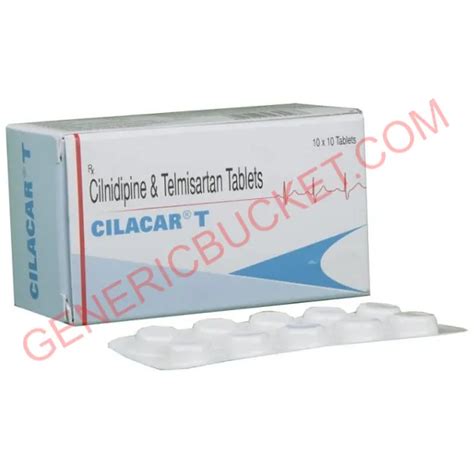 Cilacar T Tablet Cilnidipine And Telmisartan Genericbucket