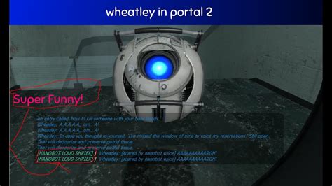 Wheatley In Portal 1 Funniest Core Mod Ever Youtube