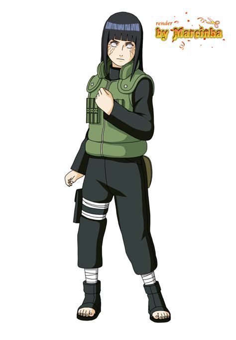 Render Hyuga Hinata By Marcinha20 On Deviantart Naruto Girls Anime