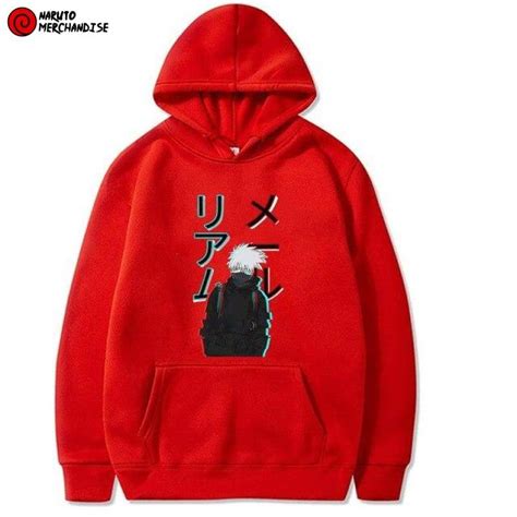 Kakashi Fashion Hoodie Naruto Merchandise Clothing