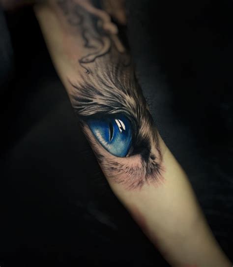 Eye Tattoo By Daniel Bedoya Cat Eye Tattoos Realistic Eye Tattoo