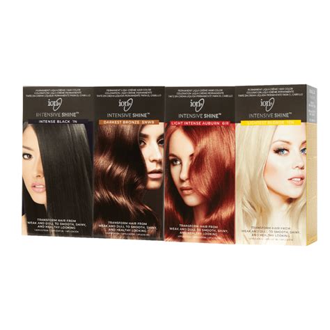 Use our easy hair color chart to find the perfect shade of madison reed hair color for your. Intensive Shine Hair Color Kit by ion | Hair Color Kit ...