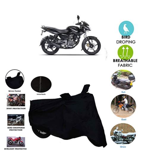The lightweight models when combined with a powerful engine, creates an impact that lasts a lifetime. QualityBeast Two Wheeler Cover for Bajaj Pulsar 135 (Black ...
