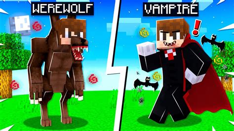 Joining Werewolves Or Vampires In Minecraft Crazy Minecraft Battle