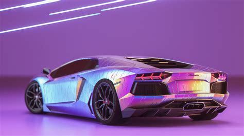 Lamborghini Aventador New Rear Wallpaperhd Cars Wallpapers4k