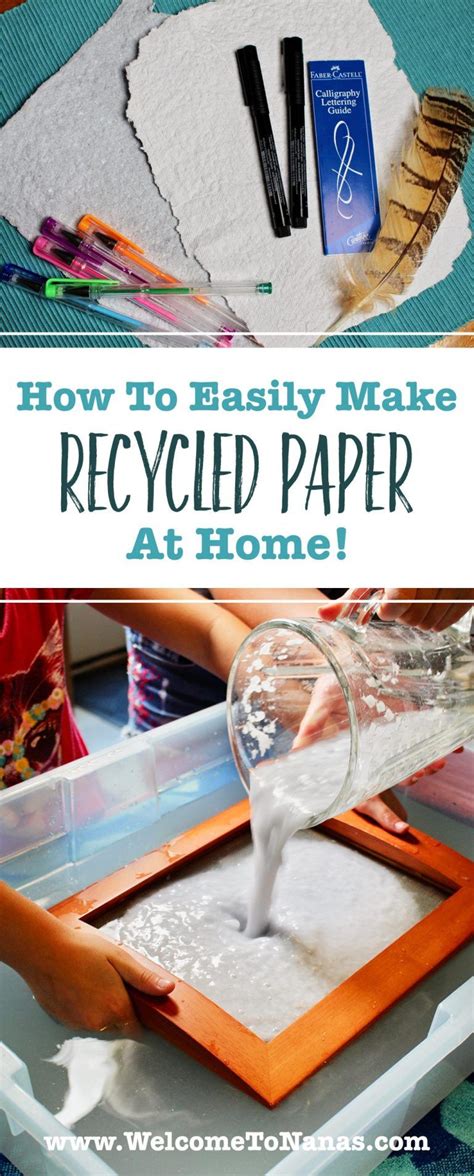 How To Easily Make Recycled Paper At Home Artofit