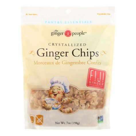 The Ginger People® Crystallized Ginger Chips 12 Ct 7 Oz Harris Teeter