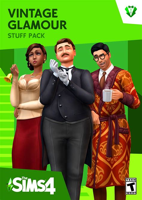 The Sims 4 Vintage Glamour Stuff Pack Pc Gamestop