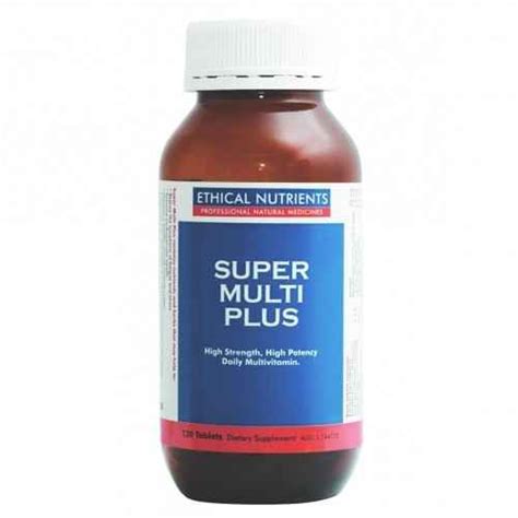 Ethical Nutrients Super Multi Plus 120 Tablets Superpharmacyplus