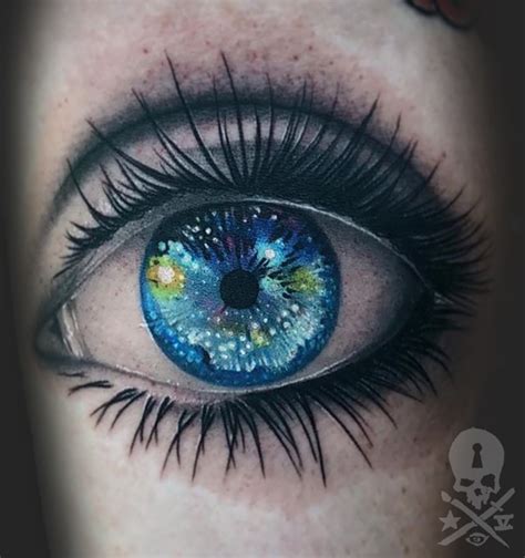 Cat Tattoo Tattoos Color Eye