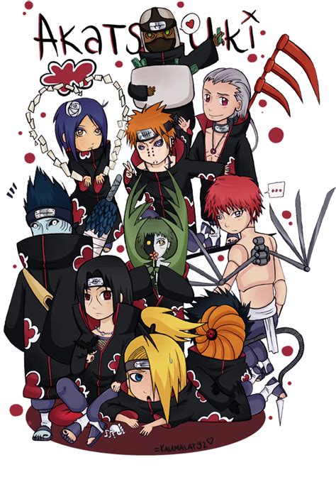 Naruto Akatsuki Chibi Wallpaper
