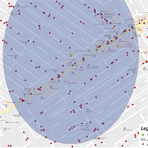 Crime Density From The Philadelphia Dataset Download Scientific Diagram